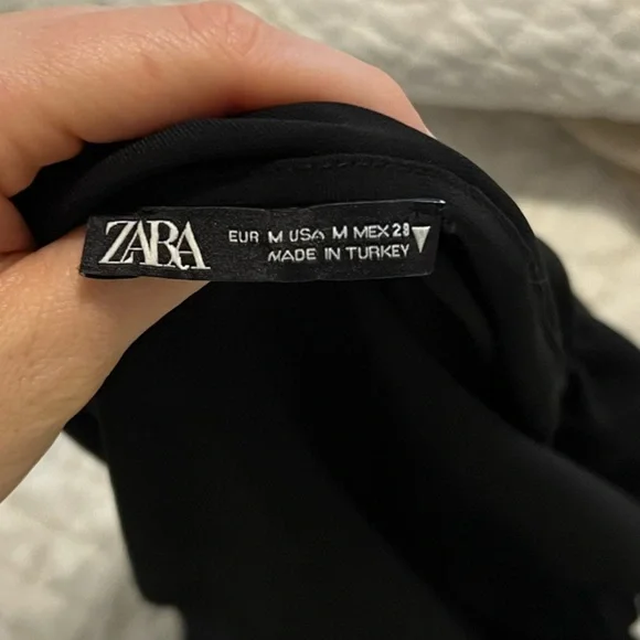 Zara Asymmetric Draped Top - Picture 2 of 4
